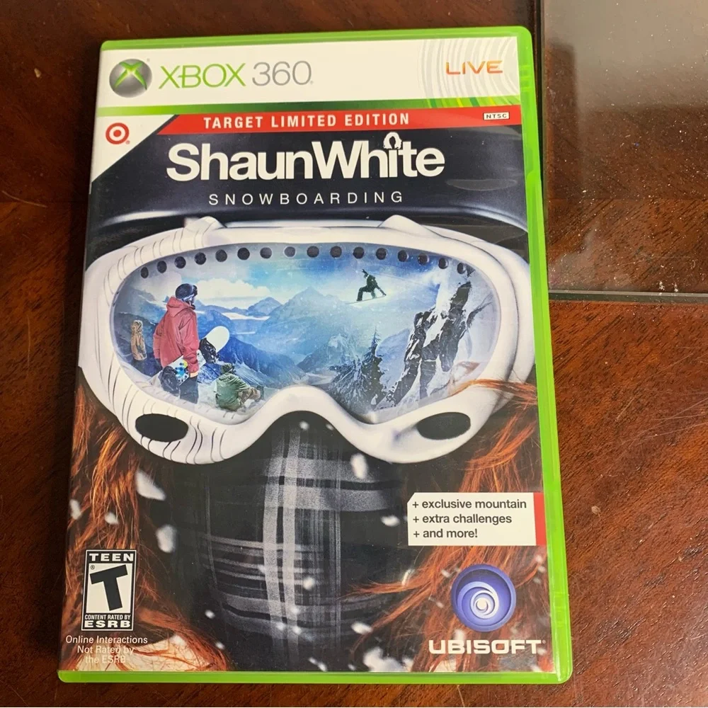 XBox 360 Target Limited Edition Shaun White Snowboarding Video Game
